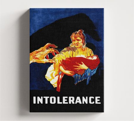 Intolerance 1916 Movie Wall Art Canvas Mockup