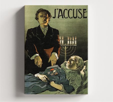 J'accuse 1919 Movie Wall Art Canvas Mockup