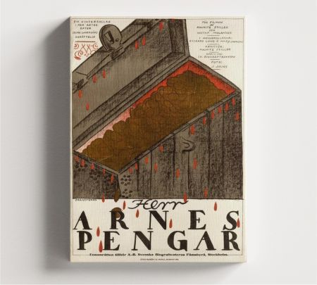 Sir Arne's Treasure Movie Wall Art Canvas Mockup