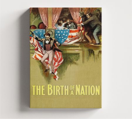 The Birth of a Nation Movie Wall Art Canvas Mockup