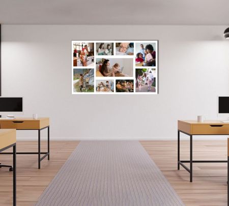 9 Landscape Photo Collage Mockup