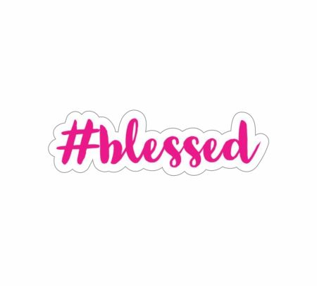 Blessed Sticker Mockup