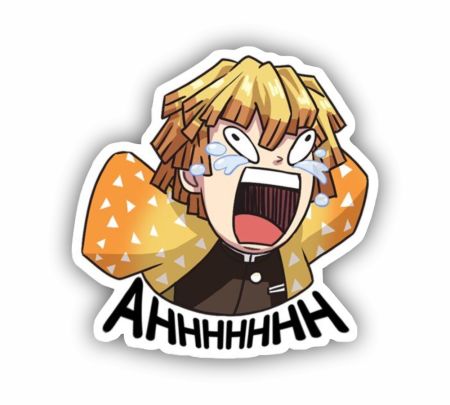 Ahhh Sticker Mockup