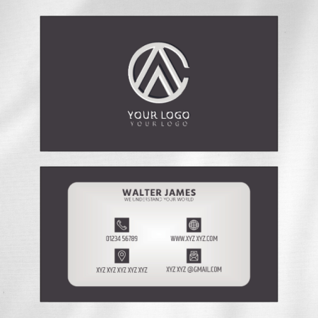 Accounting Visiting Card Design 11 Main
