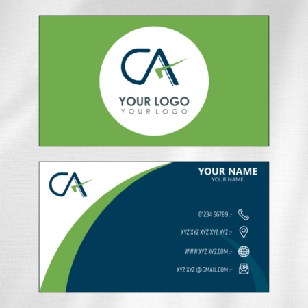 Accounting Visiting Card Design 03 Main