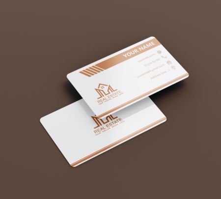 Acrylic Visiting Card Mockup