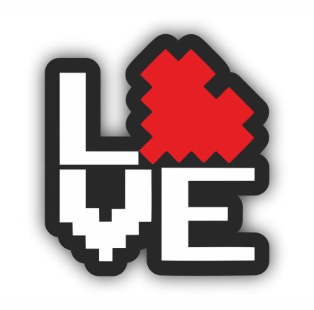 Love Sticker Mockup