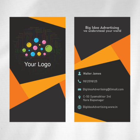 Advertising Agency Visiting Card 01