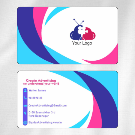 Advertising Agency Visiting Card 02
