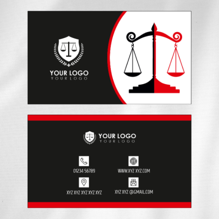 Advocate Visiting Card 16 Main