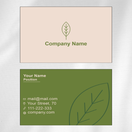 Agriculture Visiting Card Design 09