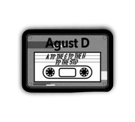 Agust D BTS Sticker