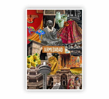 Ahmedabad Heritage Poster Mockup