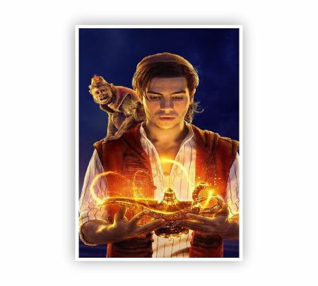 Aladdin Movie Poster Mockup