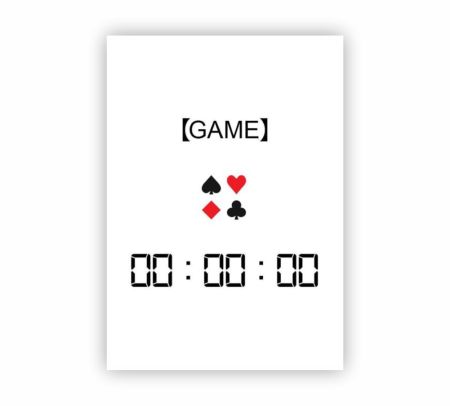 Alice in Borderland Game Poster Mockup
