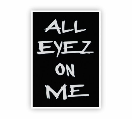 All Eyes On Me Poster Mockup