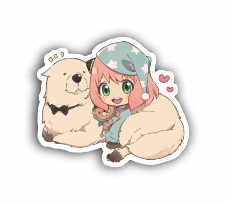 Anaya and Bond Sticker