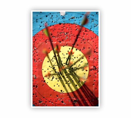 Archery Target Poster Mockup