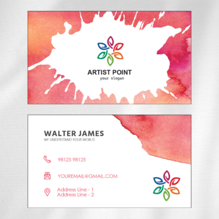 Artist Visiting Card 06 Main