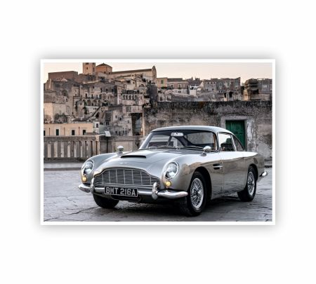 Aston Martin DB5 Poster Mockup