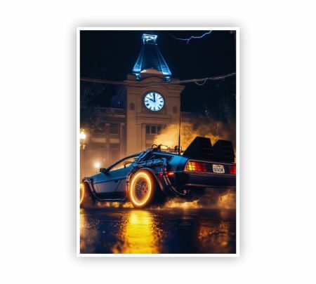 Back to the Future Poster Mockup