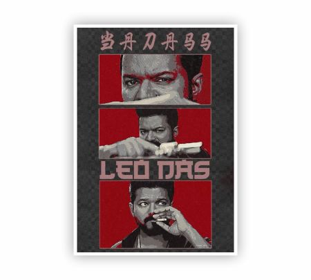 Badass Leo Das Poster Mockup