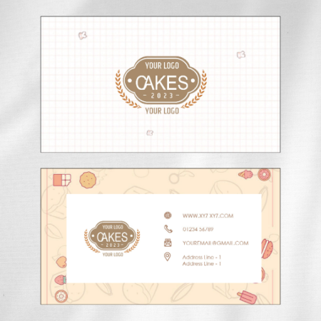 Bakery Visiting Card Design 03 Main