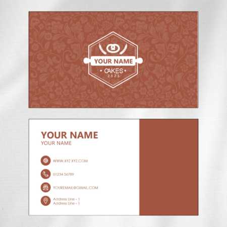 Bakery Visiting Card Design 05 Main