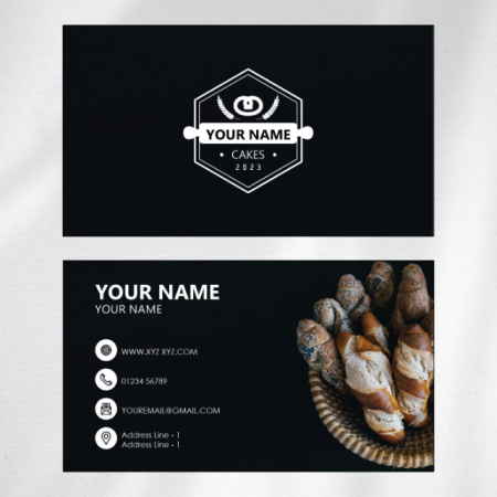 Bakery Visiting Card Design 06 Main