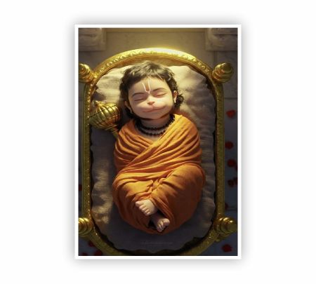 Bal Hanuman Poster Mockup