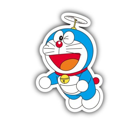 Bambocopter Doreamon Sticker Mockup