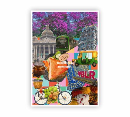 Bangalore is an Emotion Poster Mockup