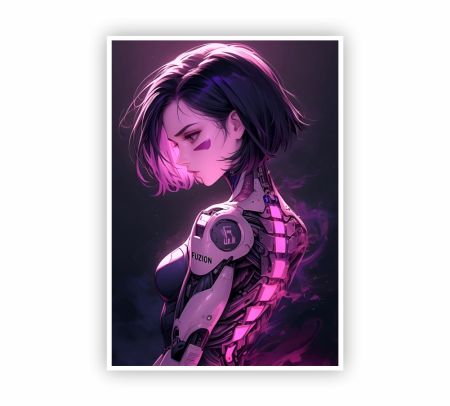 Battle Angel Alita Poster Mockup