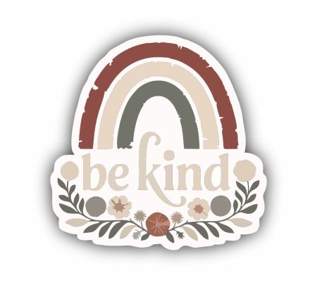 Be Kind 01 Sticker Mockup