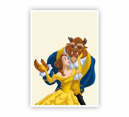 Beauty And The Beast Poster Mockup
