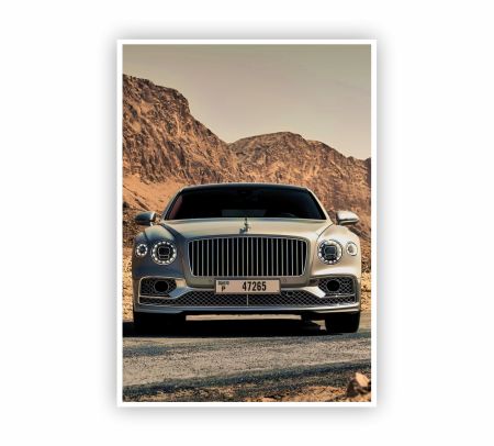 Bentley Flying Spur Poster Mockup