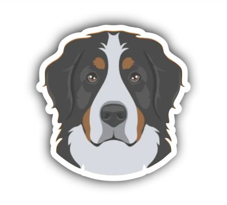 Bernese Mountain Dog Sticker