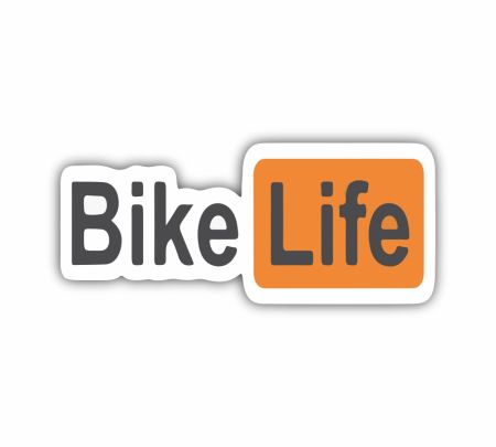 Bike Life Sticker Mockup