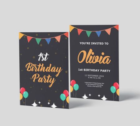 Birthday Invitation Cards