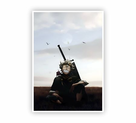 Black Cover Asta Poster Mockup
