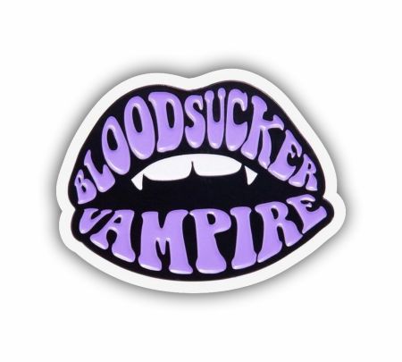 Bloodsucker Vampire Sticker Mockup
