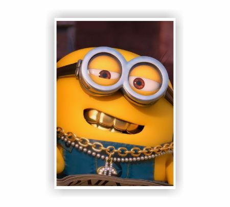 Bob the Minion Poster Mockup