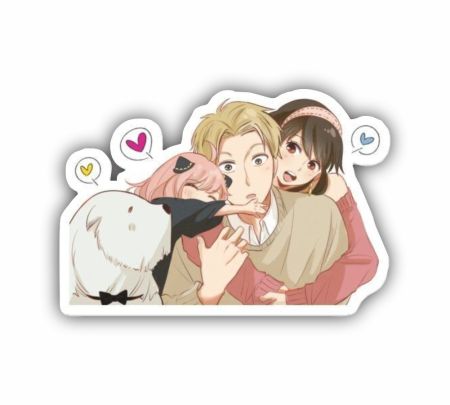 Bond Anya loid and Yor Sticker