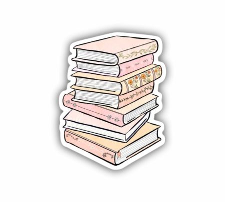 Book Slap Sticker Mockup