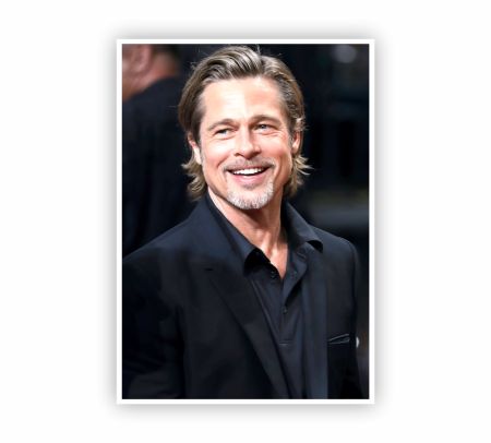 Brad Pitt Poster Mockup