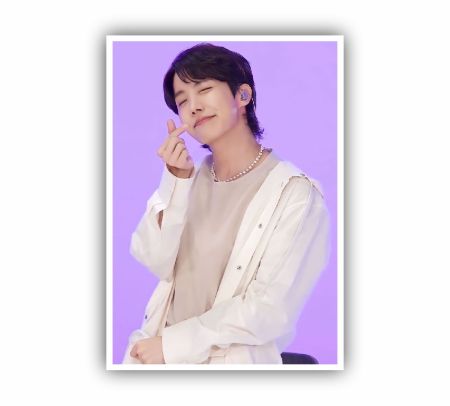 BTS J Hope Poster Mockup