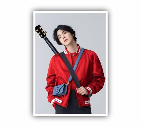 BTS Suga Poster Mockup