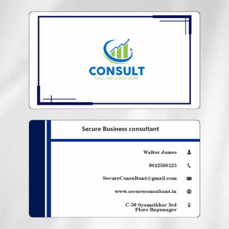 Business Consultant Visiting Card 06 Main