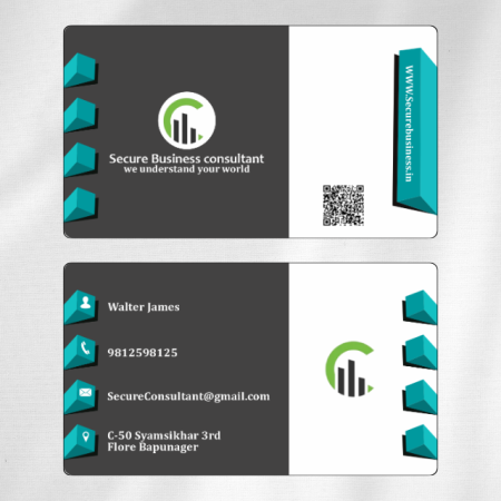 Business Consultant Visiting Card 08 Main