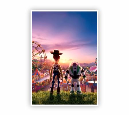 Buzz And Woody Toy Story Poster Mockup